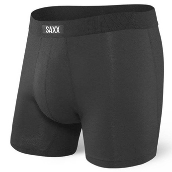 Majtki męskie bokserki SAXX UNDERCOVER Boxer Brief Fly - czarne