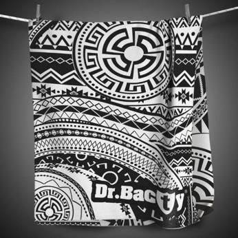 Ręcznik szybkoschnący dwustronny Dr.Bacty 70x140 - Aztec