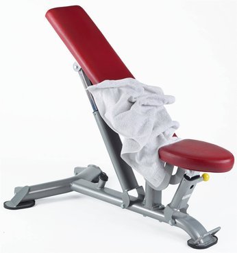TROIKA Ręcznik do ćwiczeń fitness SCHWITZABLEITER FITNESS XL