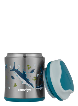 Termos obiadowy stalowy Contigo 300ml - Rekiny