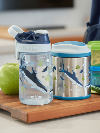 Termos obiadowy stalowy Contigo 300ml - Rekiny