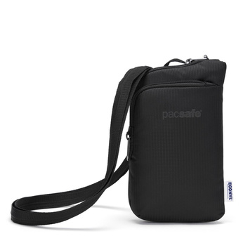 Torba męska na ramię antykradzieżowa Pacsafe Econyl® - czarna