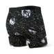 Bokserki męskie szybkoschnące SAXX VIBE Boxer Brief galaktyka - czarne